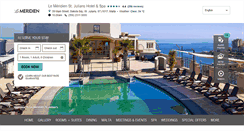 Desktop Screenshot of lemeridienmalta.com