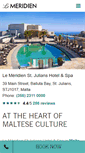 Mobile Screenshot of lemeridienmalta.com