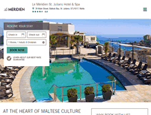 Tablet Screenshot of lemeridienmalta.com